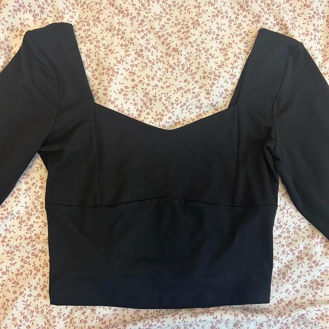 Hollister Co. Women's Crop top - Black - M on Productcaster.