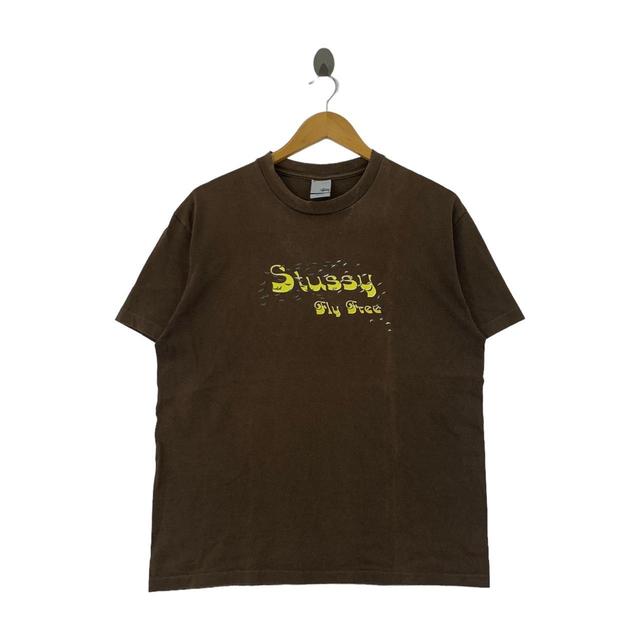 Stüssy Men's T-shirt - Brown - L on Productcaster.