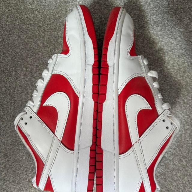 Nike Men's Trainers - Red/White - UK 8 on Productcaster.