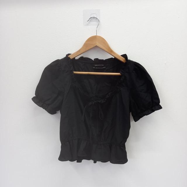 Urban Outfitters Women's Crop top - Black - XS on Productcaster.