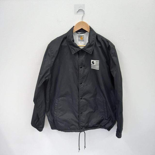 Carhartt Men's Bomber Jacket - Black - L on Productcaster.