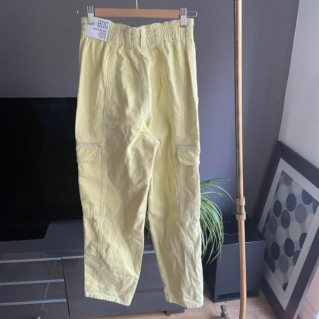 Urban Outfitters Women's Cargo Trousers - Yellow - 27" on Productcaster.