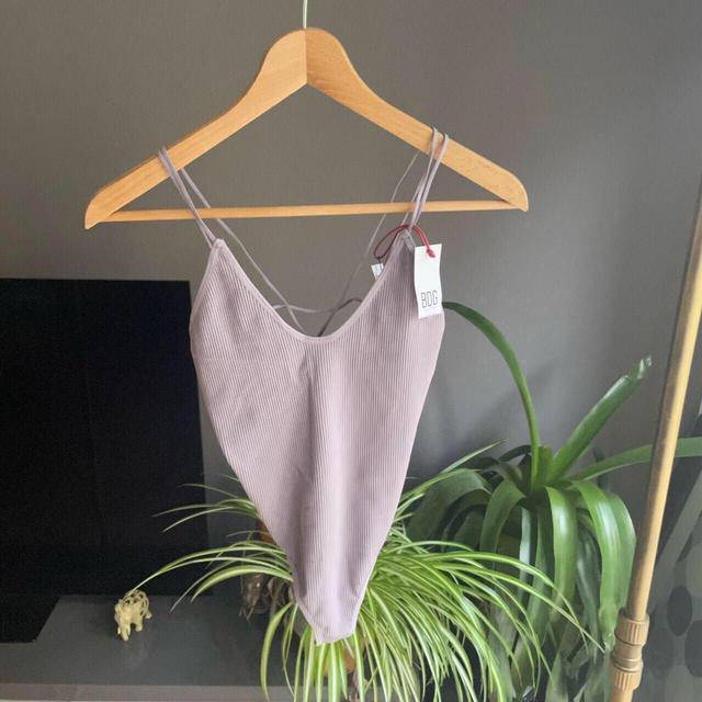 Urban Outfitters Women's Bodysuit - Purple - L on Productcaster.