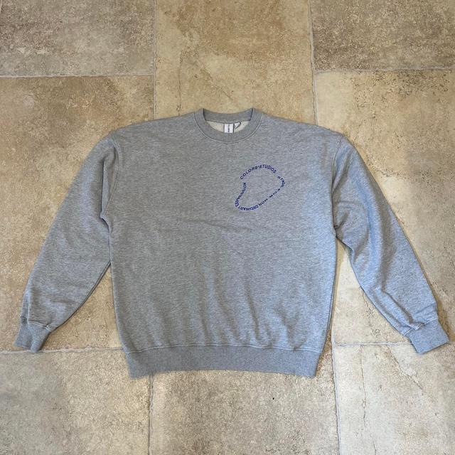 Men's Sweatshirt - Grey - L on Productcaster.