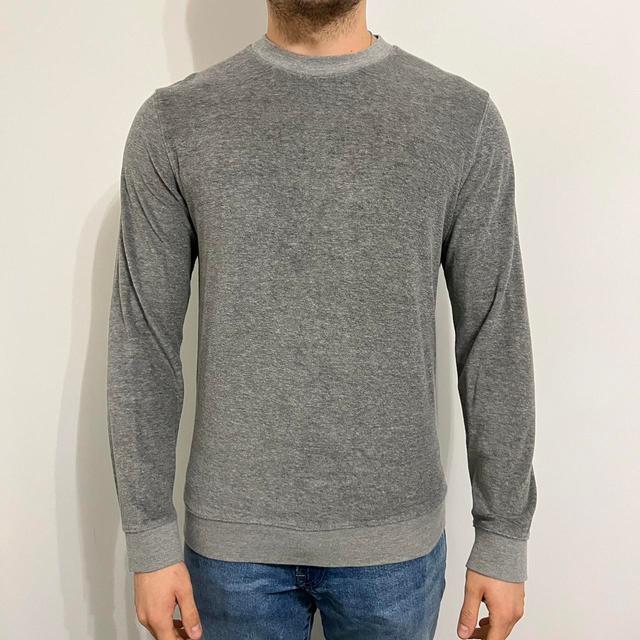 Selected Homme Men's Sweatshirt - Grey/Silver - M on Productcaster.