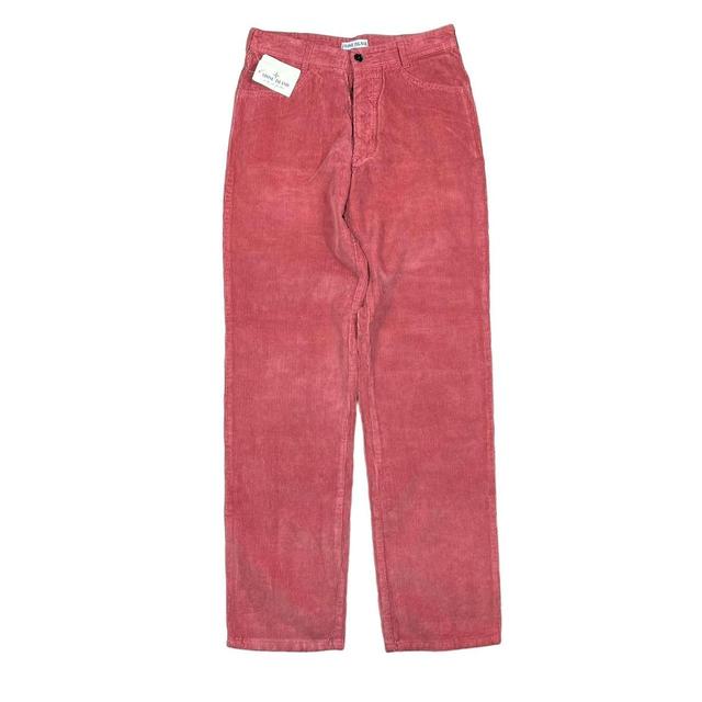 Stone Island Men's Trousers - Red - 28" on Productcaster.