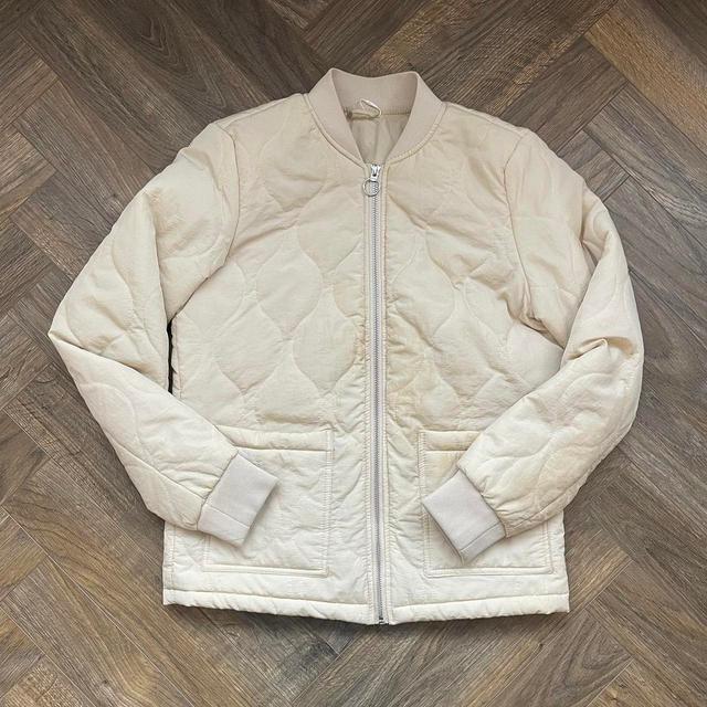 ASOS Women's Bomber Jacket - Cream - S on Productcaster.