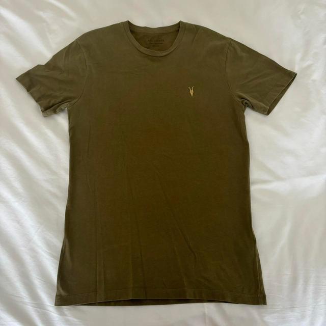 AllSaints Women's T-shirt - Khaki - XS on Productcaster.