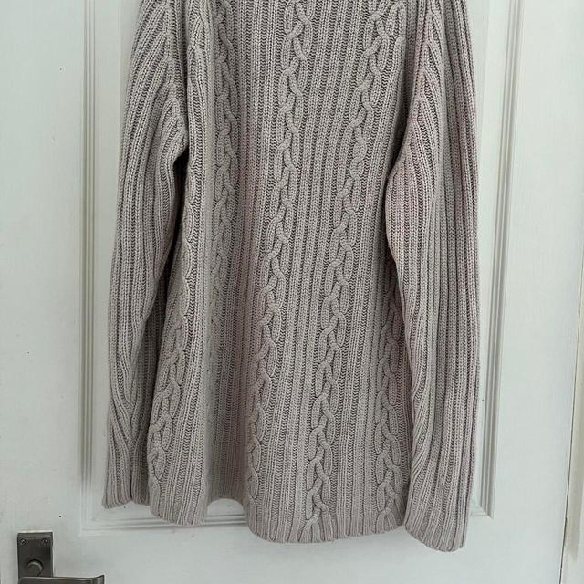 Women's Jumper - Grey/Cream - M on Productcaster.