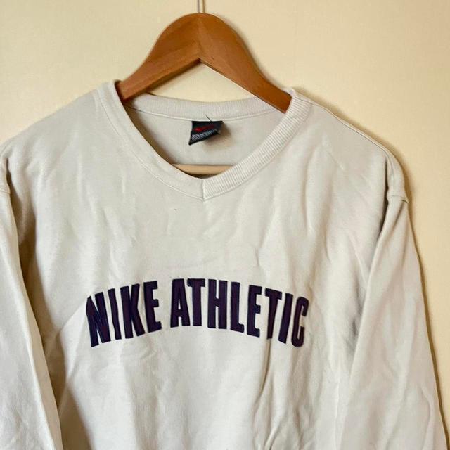 Nike Men's Sweatshirt - Cream - S on Productcaster.