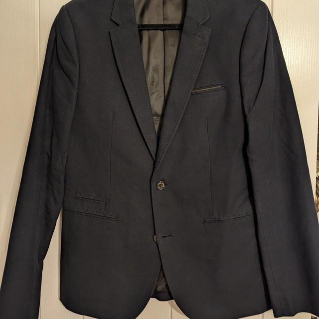 Luke 1977 Men's Blazer Jacket - Navy - L on Productcaster.