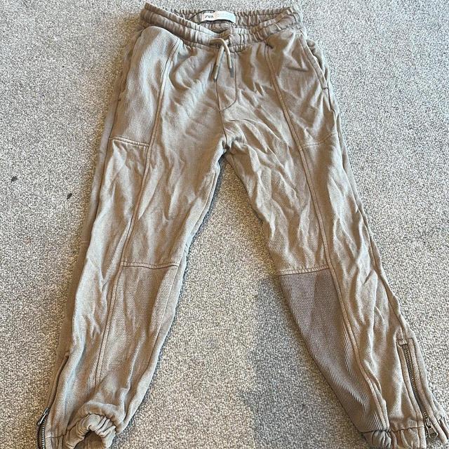 Zara Kids' Sweatpants - Tan on Productcaster.