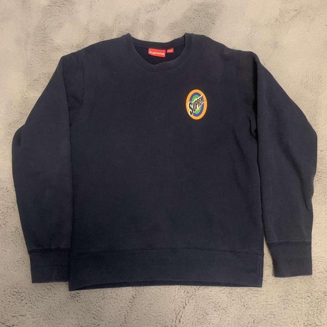 Supreme Men's Sweatshirt - Navy - M on Productcaster.