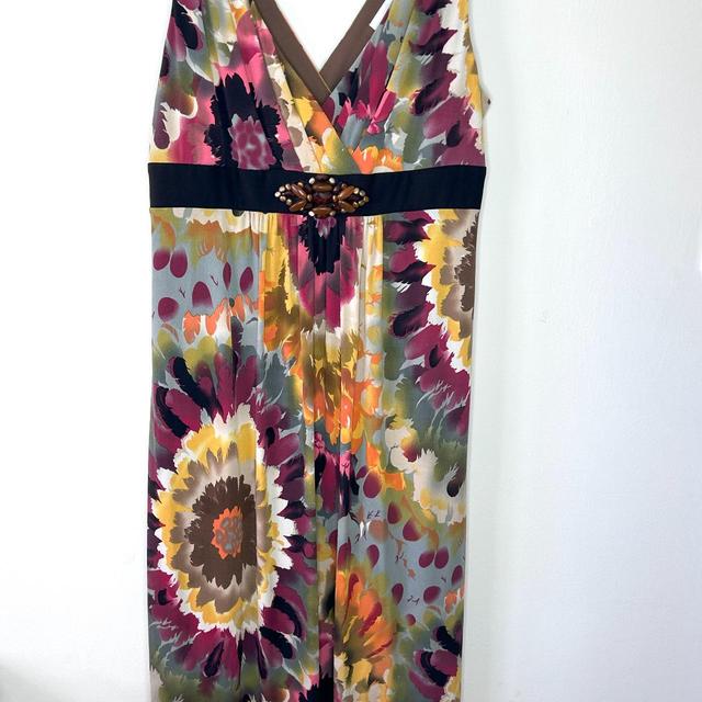 Preloved Women's Maxi Dress - Multi - 18 on Productcaster.