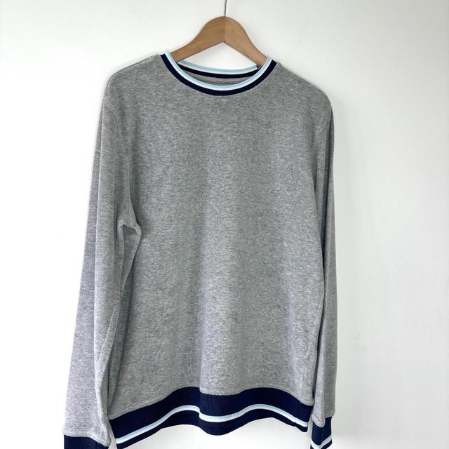 River Island Men's Jumper - Grey/Multi - M on Productcaster.