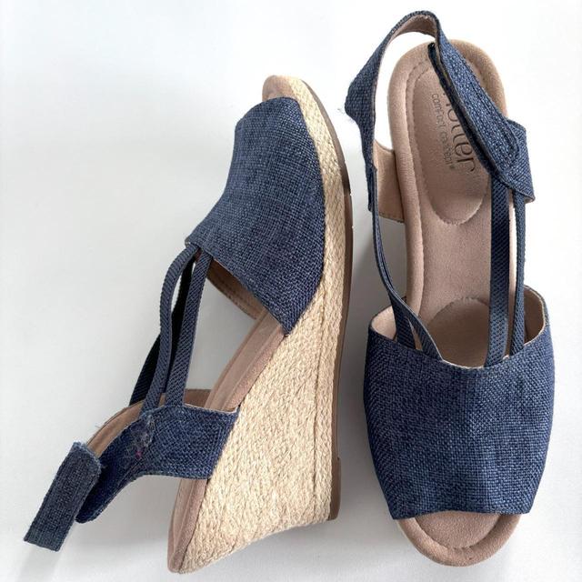 Hotter Women's Sandals - Navy - UK 7.5 on Productcaster.