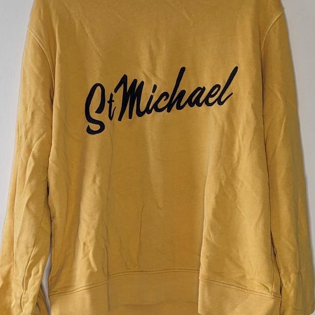 M&S Collection Men's Jumper - Yellow - L on Productcaster.