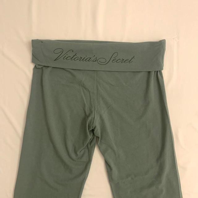 Victoria's Secret Women's Leggings - Green/Blue - UK 14 on Productcaster.