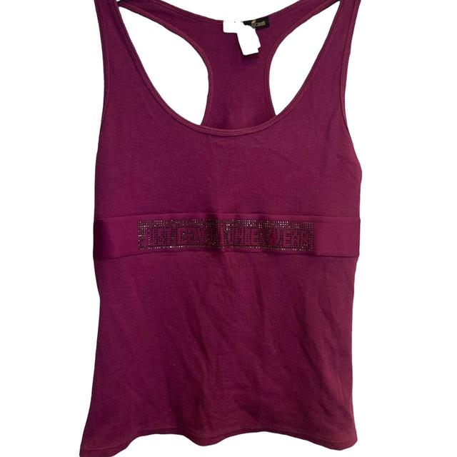 Just Cavalli Women's Vest - Burgundy/Purple - 14 on Productcaster.