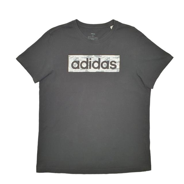 Adidas Men's T-shirt - Black - S on Productcaster.