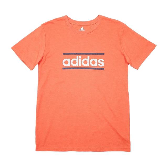 Adidas Men's T-shirt - Orange - S on Productcaster.