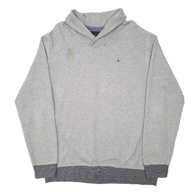 Tommy Hilfiger Men's Sweatshirt - Grey - L on Productcaster.