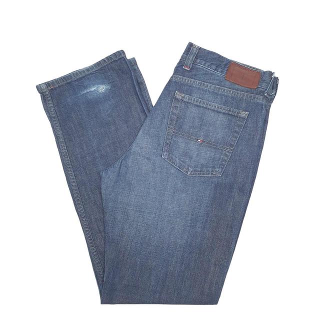 Tommy Hilfiger Men's Straight leg Jeans - Blue - 36" on Productcaster.