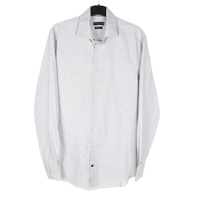 Tommy Hilfiger Men's Shirt - Blue - S on Productcaster.