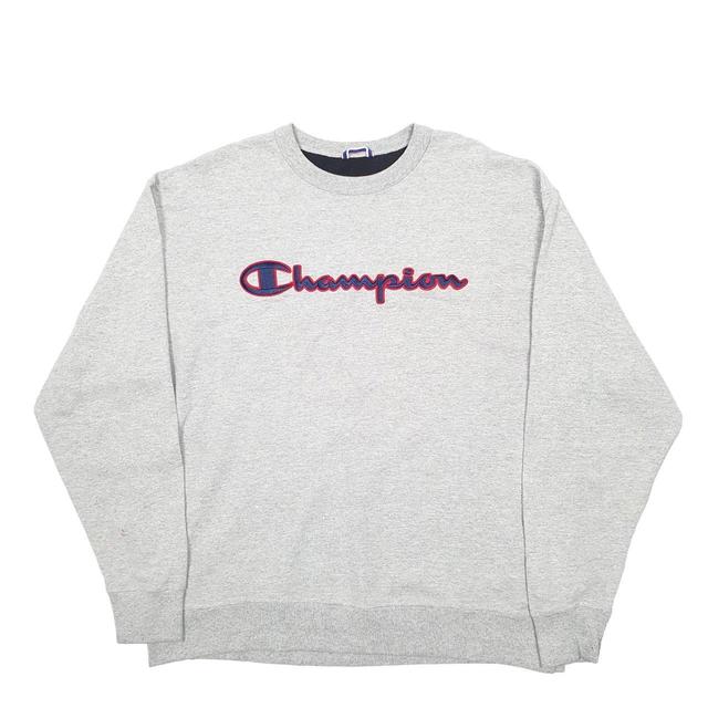 Champion Men's Sweatshirt - Grey - XL on Productcaster.