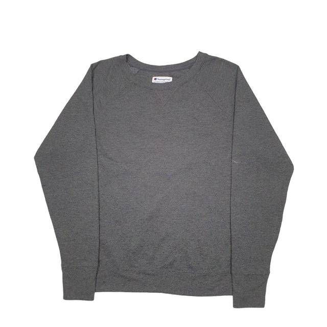 Champion Men's Sweatshirt - Grey - M on Productcaster.