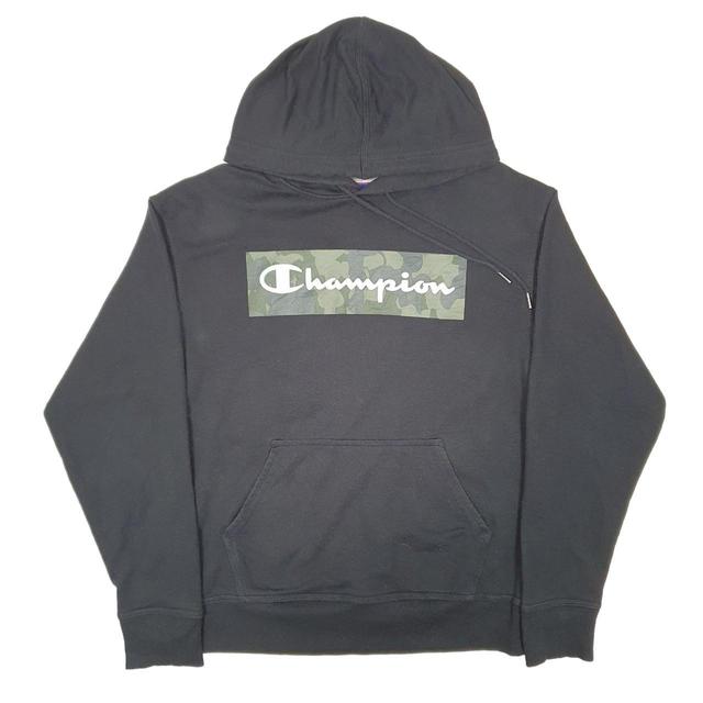 Champion Men's Hoodie - Black - M on Productcaster.