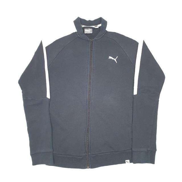 Puma Women's Sweatshirt - Black/White - S on Productcaster.