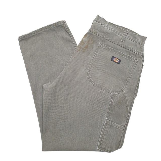 Dickies Men's Straight leg Jeans - Green - 40" on Productcaster.