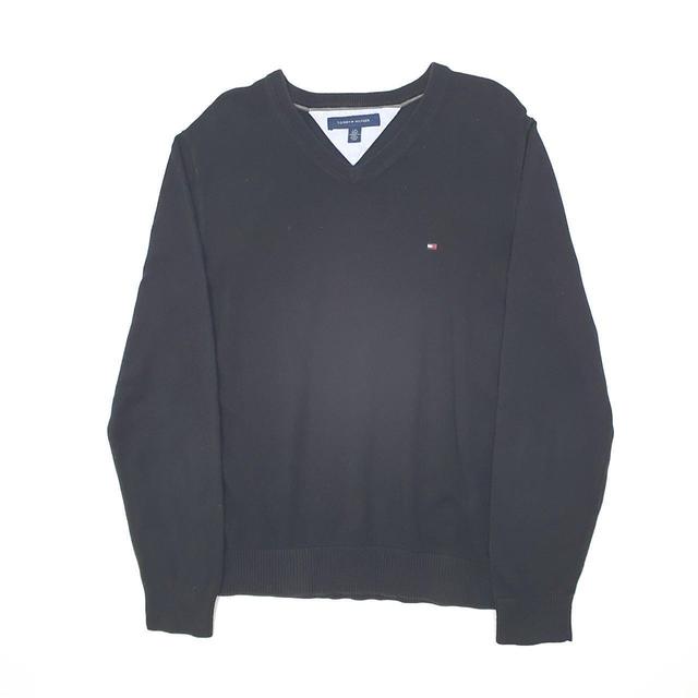 Tommy Hilfiger Men's Sweatshirt - Black - L on Productcaster.