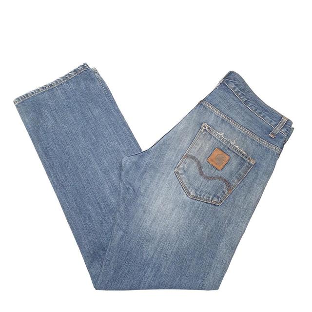 Carhartt Men's Straight leg Jeans - Blue - 34" on Productcaster.