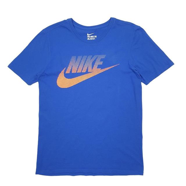 Nike Men's T-shirt - Blue - S on Productcaster.