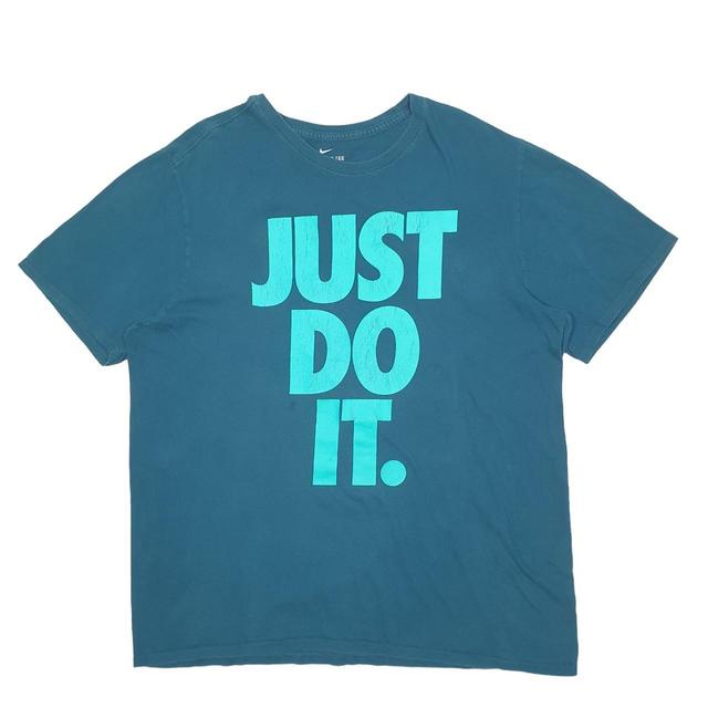 Nike Men's T-shirt - Blue - XL on Productcaster.