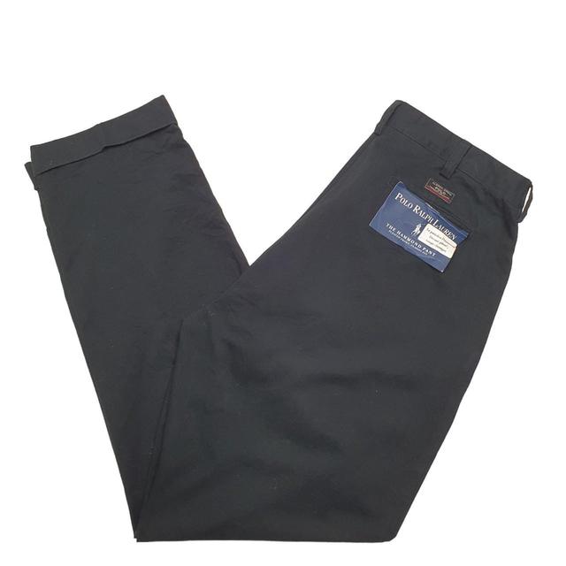 Ralph Lauren Men's Straight leg Chino Trousers - Black - 38" on Productcaster.