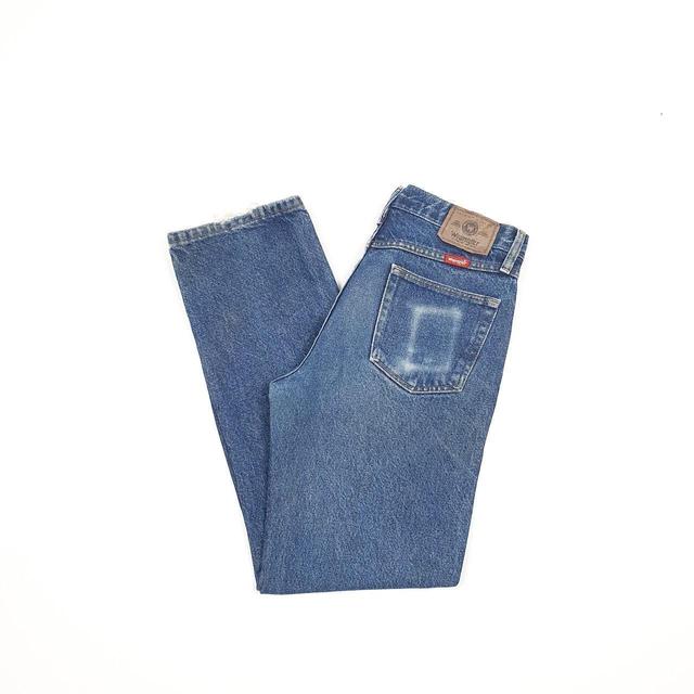 Wrangler Men's Straight leg Jeans - Blue - 31" on Productcaster.