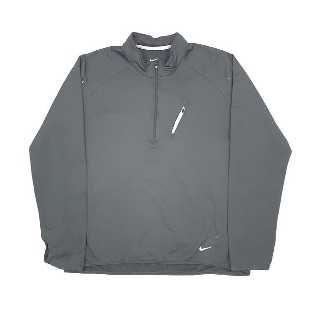 Nike Men's Jumper - Grey - L on Productcaster.