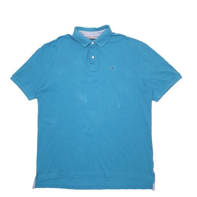 Tommy Hilfiger Men's Polo shirt - Blue - XL on Productcaster.