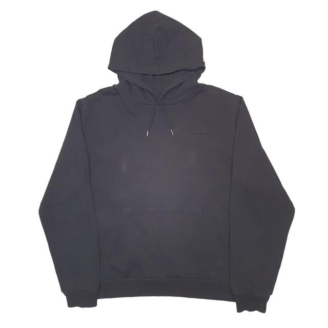 Puma Men's Hoodie - Black - L on Productcaster.