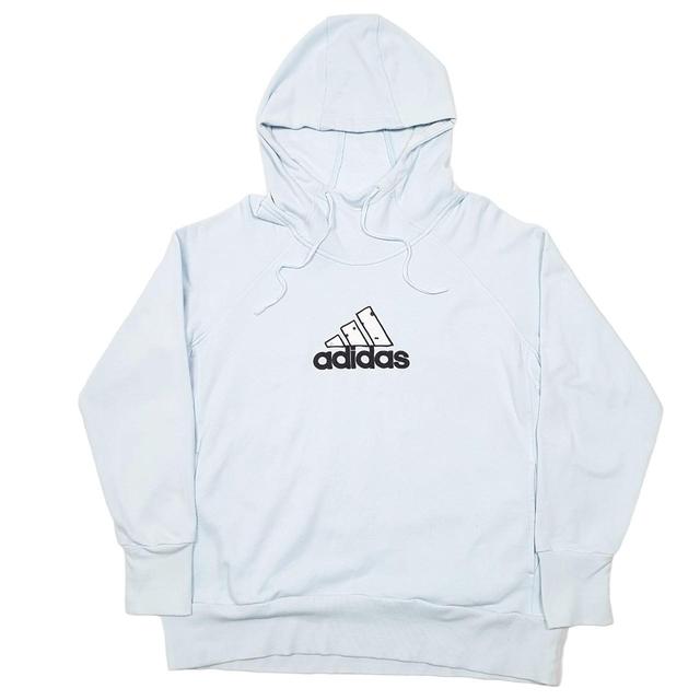 Adidas Women's Hoodie - Blue - 22 on Productcaster.