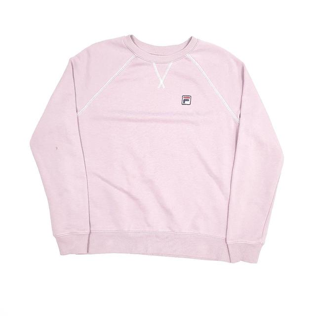 Fila Men's Sweatshirt - Purple/Pink - S on Productcaster.