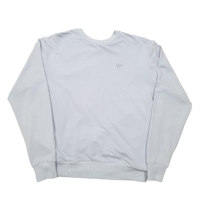 Fila Men's Sweatshirt - Grey/Blue - M on Productcaster.