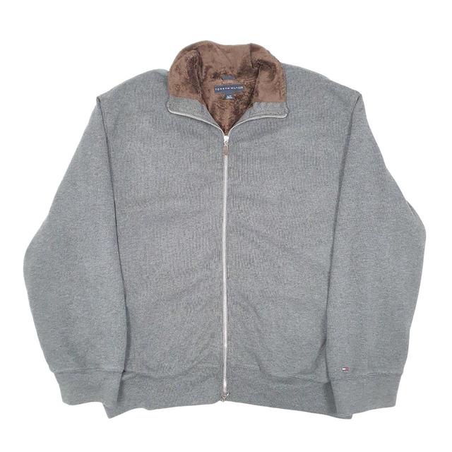 Tommy Hilfiger Men's Sweatshirt - Grey - XL on Productcaster.