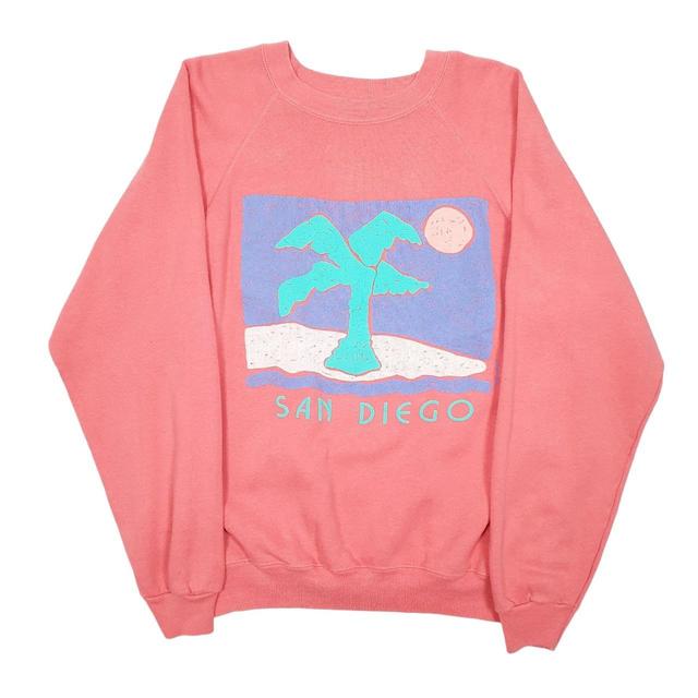 Hanes Men's Sweatshirt - Pink - S on Productcaster.