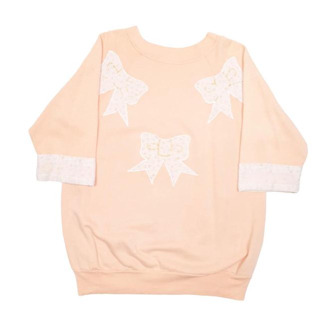 Vintage Women's Sweatshirt - Pink - L on Productcaster.