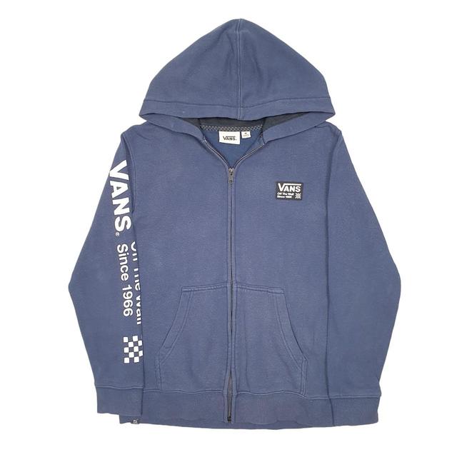 Vans Women's Hoodie - Navy - M on Productcaster.