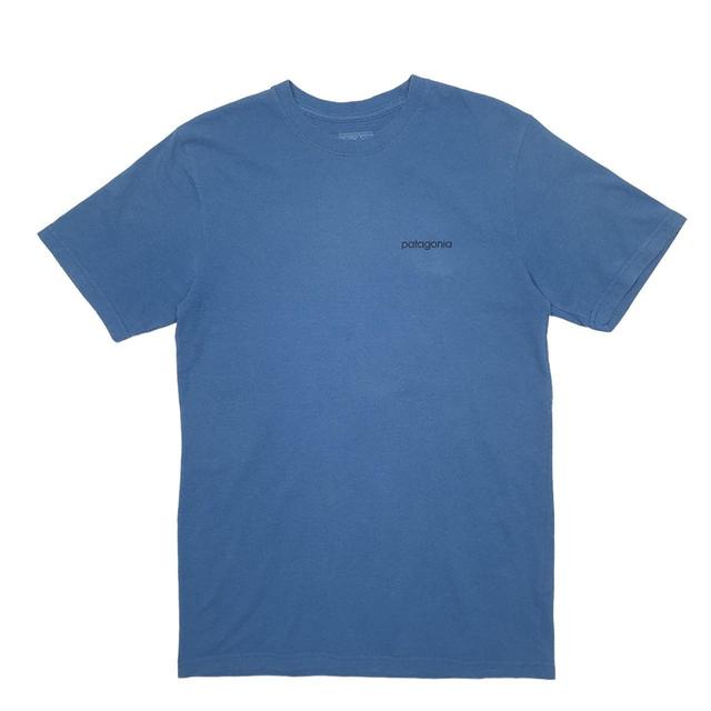 Patagonia Men's T-shirt - Blue - S on Productcaster.